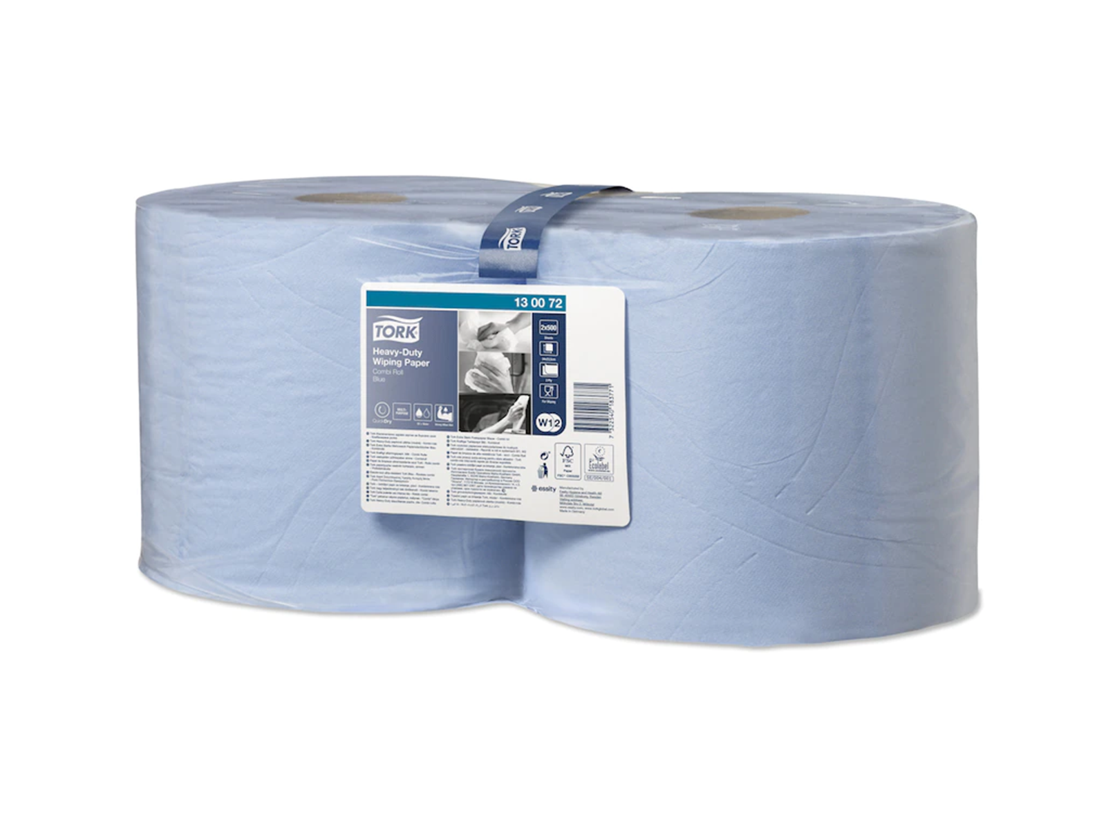 Czyściwo x2 Tork 130072 QD Blue Premium 2W 170mb